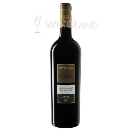 Wino Negroamaro Salento Fontenera Cantina San Donaci [Włochy] Wytrawne
