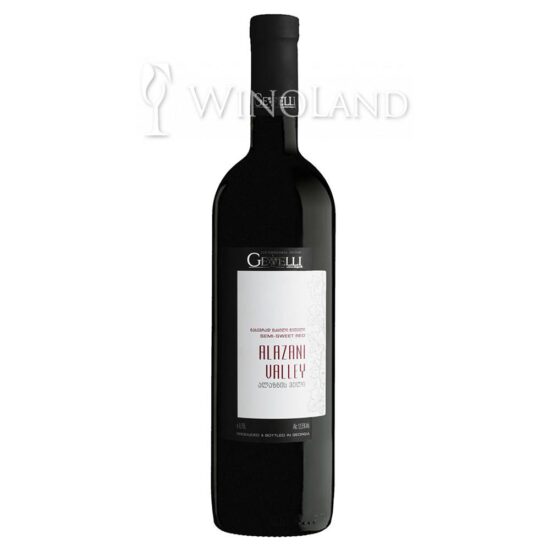 Wino Alazani Red Semi Dry Gevelli [Gruzja] Półsłodkie Saperavi
