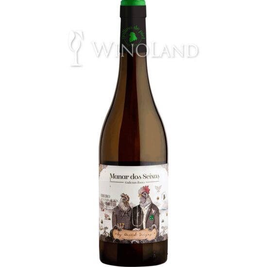 Wino Manar dos Seixas Gallina de Piel [Hiszpania] Wytrawne Albarino, Loureiro