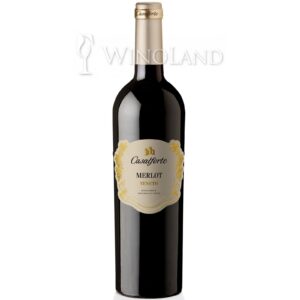 Wino Merlot Veneto Castalforte [Włochy] Wytrawne
