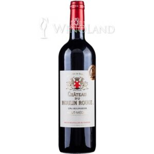 Wino Haut-Medoc Cru Bourgeois Château du Moulin Rouge [Francja] Wytrawne Merlot