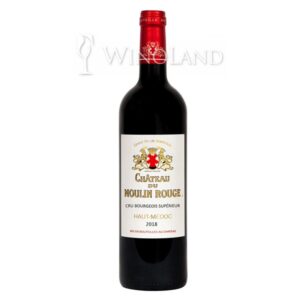 Wino Haut-Medoc Cru Bourgeois Superieur Château du Moulin Rouge [Francja] Wytrawne Merlot