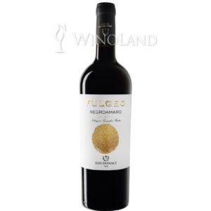 Wino Negroamaro Salento Fulgeo Cantina San Donaci [Włochy] Wytrawne