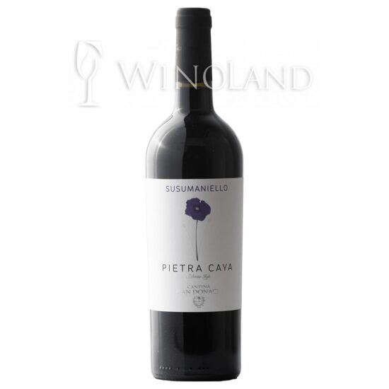 Wino Susumaniello Salento Pietra Caya San Donaci [Włochy] Wytrawne
